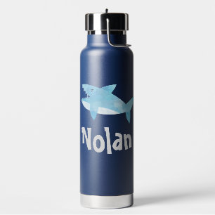 Personalisierte Shark Water Flasche
