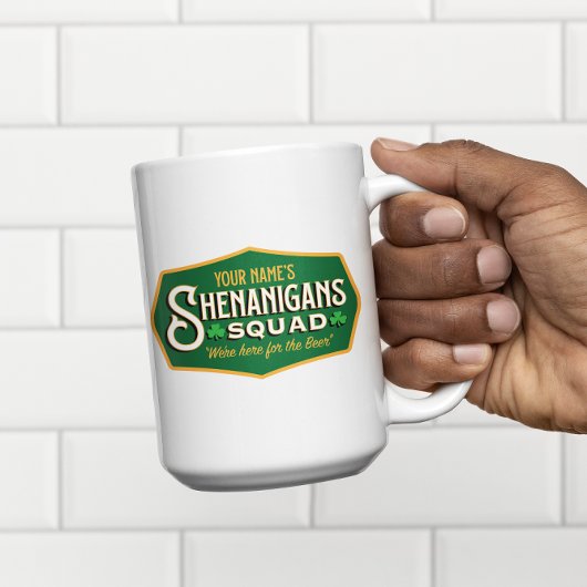 Personalisierte Shenanigans Squad-Tasse Kaffeetasse
