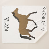 Personalisierte Sherpa-Decke Sherpadecke (Vorderseite (Horizontal))