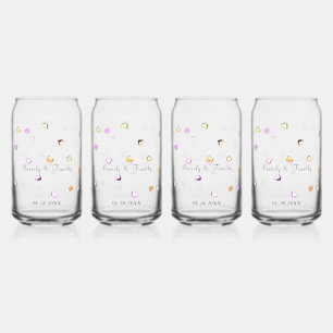 Personalisierte Shiny-Imitate Glass Triangle Can G Dosenglas