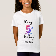 Personalisierte Shirts zum Geburtstag