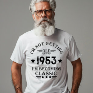 Personalisierte siebzig Vintage 70. Geburtstagsfei T-Shirt