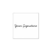 Personalisierte Signatur Gummistempel (Prägung)