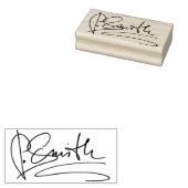 Personalisierte Signatur Gummistempel (Stempel)