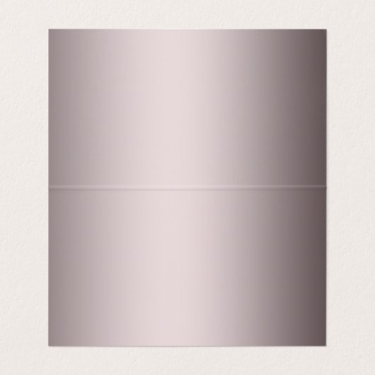 Personalisierte Silberfolie Visitenkarten (Innenseite Aufgefaltet)