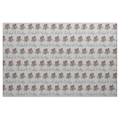 Personalisierte Silberglocken Stoff (Fat Quarter (45,7 x 55,9 cm))