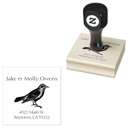 Personalisierte Silhouette Gummistempel (Stempel)