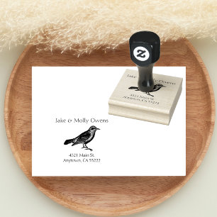 Personalisierte Silhouette Gummistempel