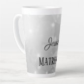 Personalisierte Silver Inkpot Matriarch Mother Milchtasse (Linke Ecke)
