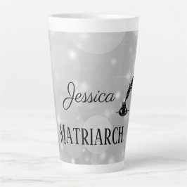 Personalisierte Silver Inkpot Matriarch Mother Milchtasse
