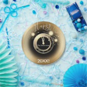 Personalisierte Silvester-Teller Pappteller (Party)
