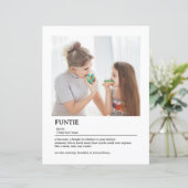 Personalisierte Sister Definition Wand an Wand (Stehend Vorderseite)