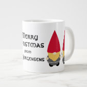 Personalisierte skandinavische Nisse Jumbo-Tasse (Vorderseite Rechts)
