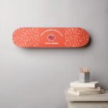 Personalisierte Skateboard der roten Liebe<br><div class="desc">Machen Sie dieses Red Liebe Skateboard zu Ihrem eigenen,  indem Sie Ihren Text hinzufügen. Um auf erweiterte Bearbeitungstools zuzugreifen,  gehen Sie bitte zu "Personalisieren Sie diese Vorlage" und klicken Sie auf "Details",  scrollen Sie nach unten und drücken Sie den Link "Klicken Sie auf,  um die Vorlage anzupassen".</div>