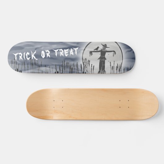 Personalisierte Skateboard für Halloween-Horror (Horizontal)