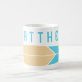 Personalisierte Skateboard-Skateboarder Kaffeetasse (Mittel)