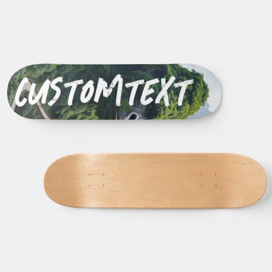 Personalisierte Skateboardbaumen Skateboard (Horizontal)