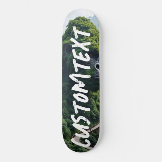 Personalisierte Skateboardbaumen Skateboard (Vorderseite)