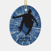 Personalisierte Skateboarden Keramik Ornament (Rechts)