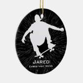 Personalisierte Skateboarden Keramikornament (Rechts)