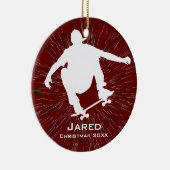 Personalisierte Skateboarden Keramikornament (Rechts)