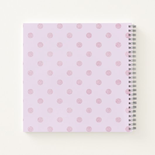 Personalisierte Skizze für Modedesign Notizblock (Rückseite)