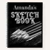 Personalisierte Skizze Notizblock (Vorderseite)