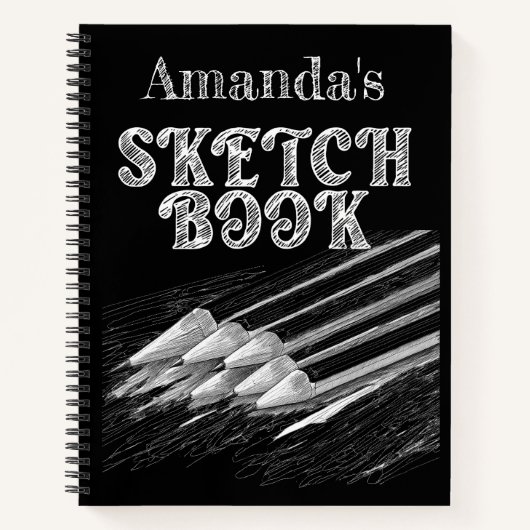 Personalisierte Skizze Notizblock (Vorderseite)