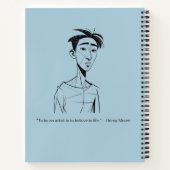 Personalisierte Skizzen und Scripts für Notebooks Notizblock (Rückseite)