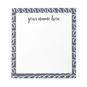 Personalisierte Skripts Notepad Notizblock