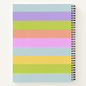 Personalisierte Sleepaway Summer Camp Camper Black Notizblock (Rückseite)