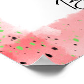 Personalisierte Slippers Poster (Ecke)