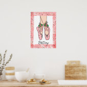 Personalisierte Slippers Poster (Küche)