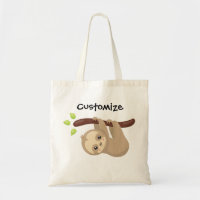 Personalisierte Sloth-Tasche