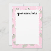 Personalisierte Slotkernen Dankeskarte (Vorderseite)