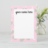 Personalisierte Slotkernen Dankeskarte (Stehend Vorderseite)