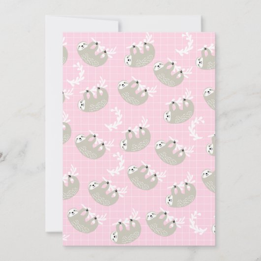 Personalisierte Slotkernen Dankeskarte (Rückseite)