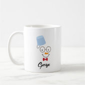 Personalisierte Snowman-Tasse | Individuelle Name Kaffeetasse (Links)