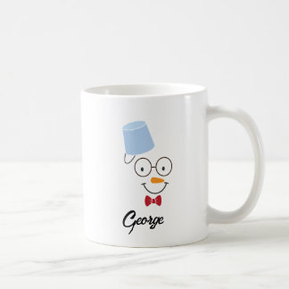 Personalisierte Snowman-Tasse | Individuelle Name Kaffeetasse