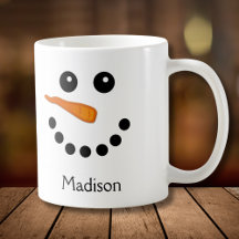 Personalisierte Snowman-Tasse