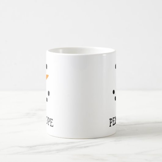 Personalisierte Snowman-Tasse Kaffeetasse (Mittel)