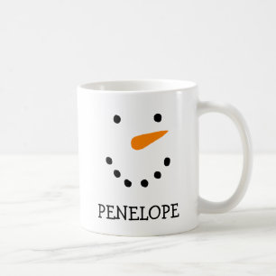 Personalisierte Snowman-Tasse Kaffeetasse