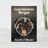 Personalisierte Sobriety Meilenstein Card - Buchen Karte (Vorderseite)