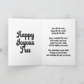 Personalisierte Sobriety Meilenstein Card - Wal Karte (Innenseite)