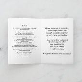 Personalisierte Sobriety-Meilenstein-Karte Karte (Innenseite)