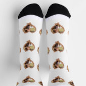 Personalisierte Socken aus elegantem Foto (Oben)