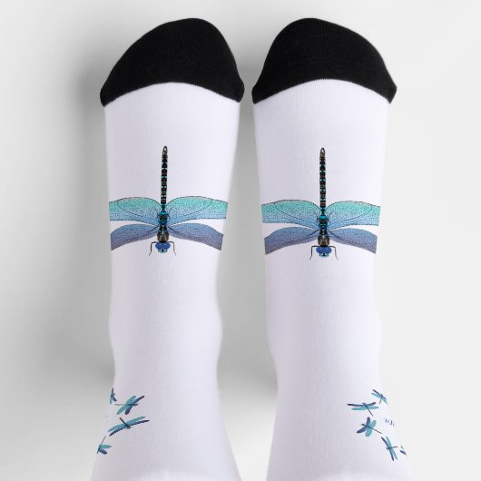 Personalisierte Socken für Libellen (Oben)