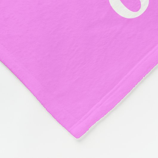 Personalisierte Softball-Fleece-Decke Fleecedecke (Ecke)