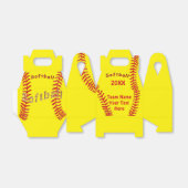 Personalisierte Softball-Gefallen Kästchen IHRER T Geschenkschachtel (Ungefaltet)