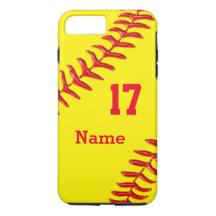 Personalisierte Softball iPhone 7 Plusfall Case-Mate iPhone Hülle